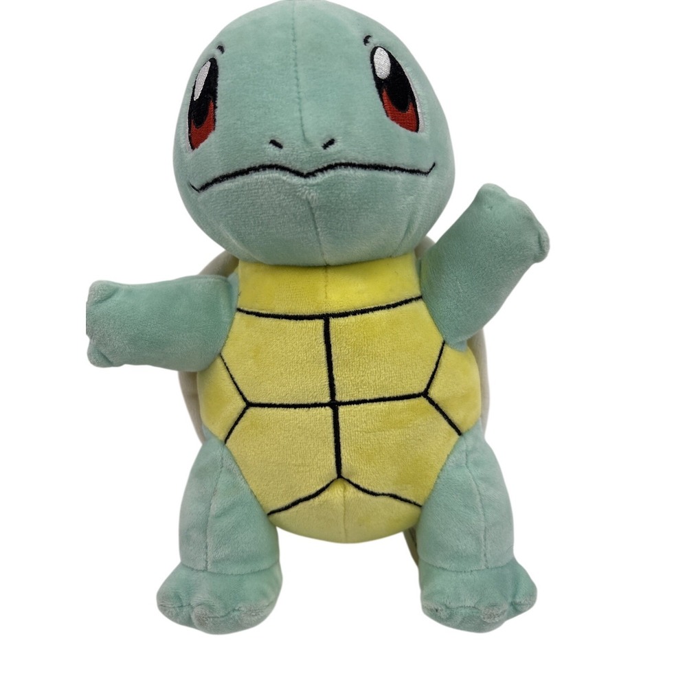 Pokemon Center Squirtle  8.5" Poke Plush Stuffed Animal,‎ Pre- Owned